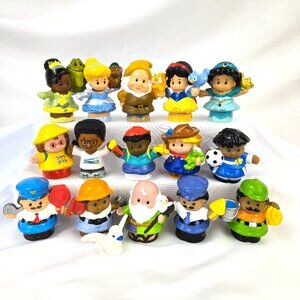 15 Fisher Price Little People & Disney Figures - Various years 2008 - 2019